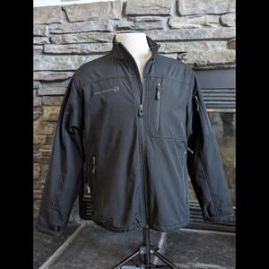 Free Country Mens Softshell Zip Up Jacket Coat Men Adult Size L Zip Pockets